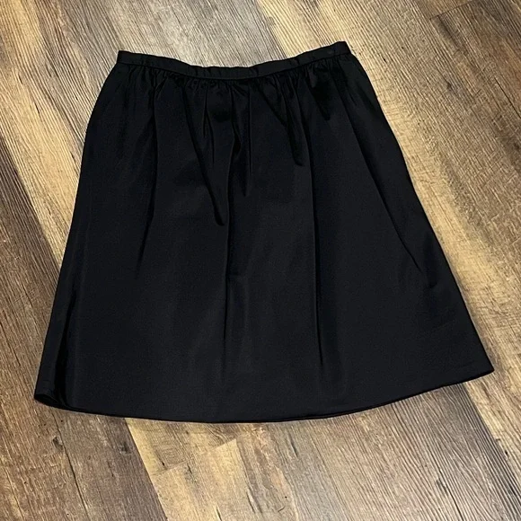 Ralph Lauren Collection silk skirt womens size 6 Purple Label‎ 100% silk black - Picture 10 of 10